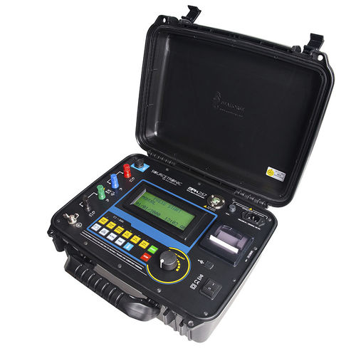 Microhmímetro digital - MPK-256/7 - 100A - Sourcetronic GmbH - portátil / 4 terminais / a bateria
