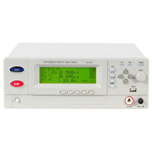 Testador Hipot CC - ST9200 Series - Sourcetronic GmbH - CA / de alta tensão