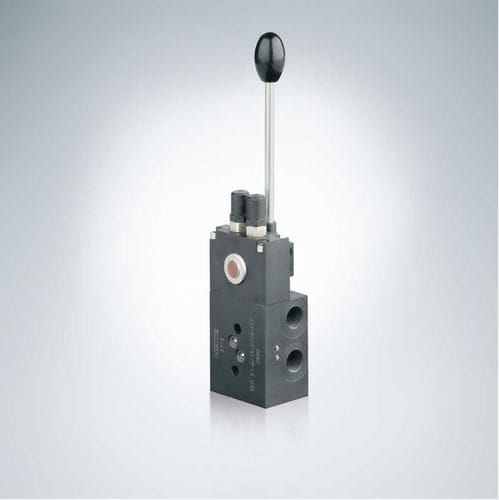Válvula manual - KFB 01 - HAWE Hydraulik SE - de acionamento hidráulico / de controle / redutora de pressão