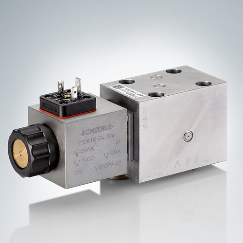 Válvula direcional hidráulica tipo poppet - BV series - HAWE Hydraulik SE - de ação direta / de 2/2 vias / 3/2 vias