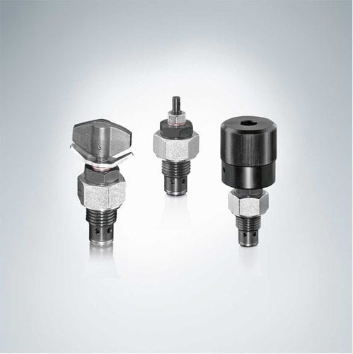 Válvula borboleta - AV series - HAWE Hydraulik SE - de acionamento hidráulico / de ajuste / de bloqueio