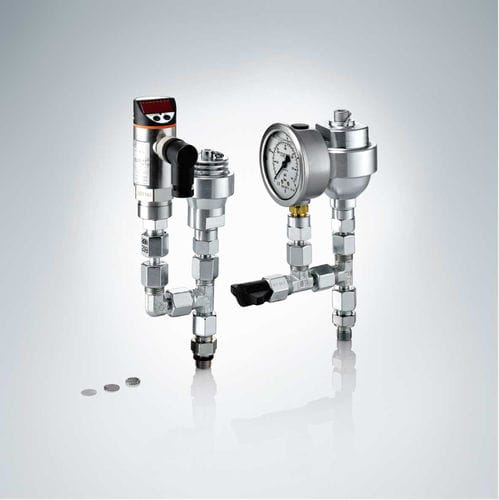 Conexão hidráulica - X 84 series - HAWE Hydraulik SE - de roscar / cotovelo / em aço inoxidável