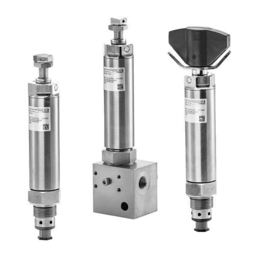 Válvula de pistão - CDK series - HAWE Hydraulik SE - de acionamento hidráulico / de controle / redutora de pressão