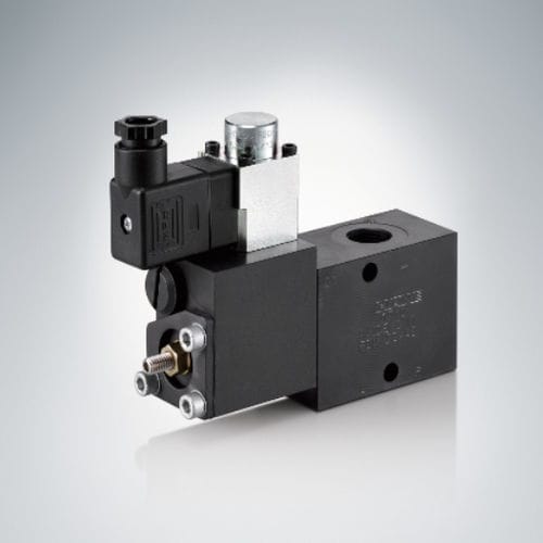Válvula de pistão - PD series - HAWE Hydraulik SE - de acionamento hidráulico / redutora de pressão / para óleo