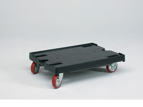 Carro tartaruga em material plástico - max. 1 200 x 800 x 200 mm | 80 series - Engels Manutention et Environnement