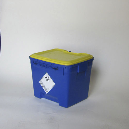 Lixeira em material plástico - PPxxJJ, POxxJJ series - Engels Manutention et Environnement - para resíduos hospitalares / com tampa