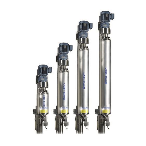 Trocador de calor de superfície raspada - Contherm® - Tetra Pak - líquido-líquido / de líquido-gás / em aço inoxidável