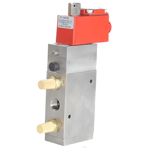 Válvula solenoide de ação indireta - 51440 - Rotex Automation Limited - de 5 vias / normalmente fechada / para ar