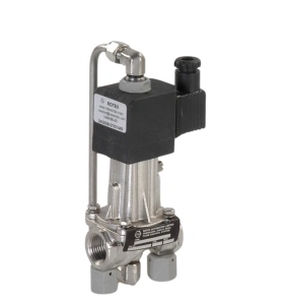 Válvula solenoide de ação indireta - 21201 - Rotex Automation Limited - de 2 vias / NO / para gás
