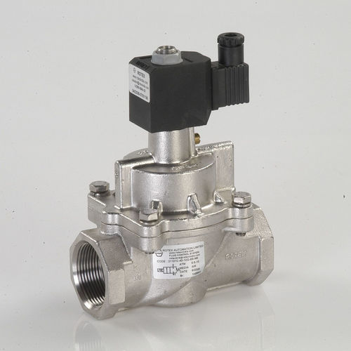 Válvula solenoide de ação indireta - 24102V01 - Rotex Automation Limited - de 2 vias / NF / para água