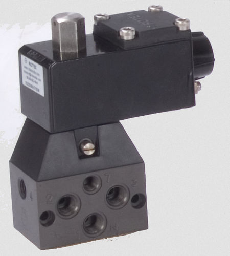 Válvula solenoide de ação direta - 51400 - Rotex Automation Limited - de 5 vias / para gás / para óleo