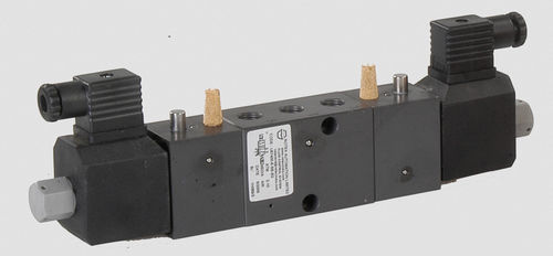 Válvula solenoide de ação indireta - 57440 - Rotex Automation Limited - de 5 vias / para gás / para óleo