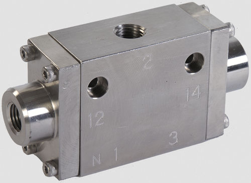 Válvula solenoide de ação indireta - GVAF7411 - Rotex Automation Limited - de 5 vias / para gás / para óleo