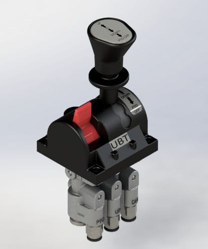 Válvula de pistão - UBT - Rotex Automation Limited - manual / de controle / para ar