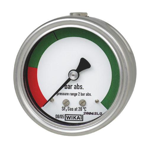 Manômetro com mostrador analógico - GDI-063 - WIKA Alexander Wiegand SE & Co. KG - em aço inoxidável / para SF06