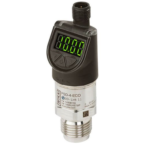 Pressostato eletrônico - PSD-4-ECO - WIKA Alexander Wiegand SE & Co. KG - IO-Link / para aplicações hidráulicas / OEM