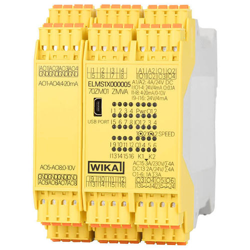 Interruptor de controle - ELMS1 - WIKA Alexander Wiegand SE & Co. KG - em trilho DIN / de segurança