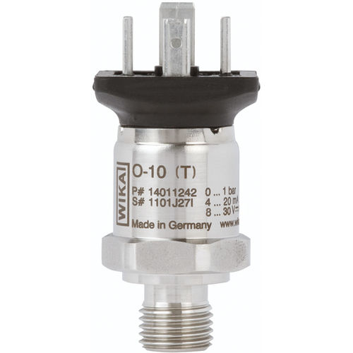 Sensor de pressão absoluta - O-10 - WIKA Alexander Wiegand SE & Co. KG - de filme fino / 4–20 mA / 0–5 V