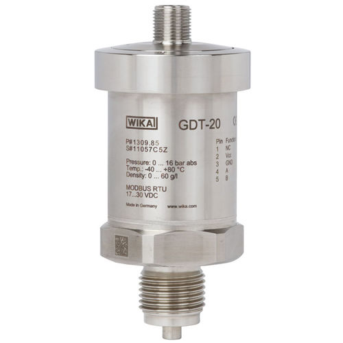 Transmissor de pressão de membrana - GDT-20 - WIKA Alexander Wiegand SE & Co. KG - térmico / RS-485 / MODBUS