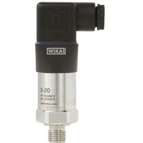 Sensor de pressão relativa - S-20 - WIKA Alexander Wiegand SE & Co. KG - de membrana / analógico / com rosca