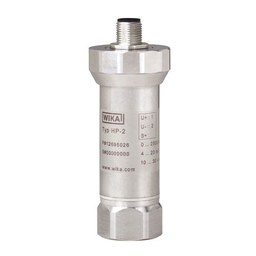 Sensor de pressão relativa - HP-2 series - WIKA Alexander Wiegand SE & Co. KG - de membrana / analógico / com rosca