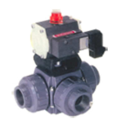 Válvula de esfera - 2333K series - Avcon Controls PVT. Ltd. - com acionamento pneumático / de controle / para água