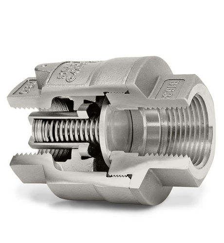 Válvula de retenção de disco - SCV-R® - DFT Inc. - NPT / com rosca / em aço inoxidável