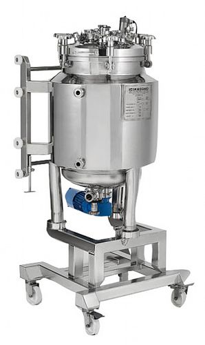 Tanque de processo - EGMO LTD. - em aço inoxidável / vertical