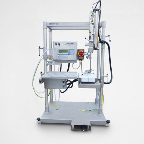 Envasadora semiautomática - EFS 20 - FRICKE Abfülltechnik GmbH & Co. KG - de potes / para sacos abertos / para sacos com válvula