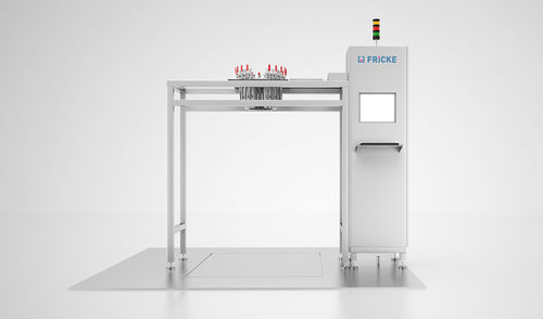 Dosador para líquidos de viscosidade média - DOSING CLUSTER - FRICKE Abfülltechnik GmbH & Co. KG - de água / de tinta / para produtos de alta viscosidade