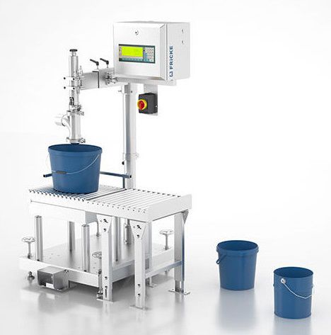 Envasadora semiautomática - EFS 11 - FRICKE Abfülltechnik GmbH & Co. KG - de baldes / de bombonas / canister