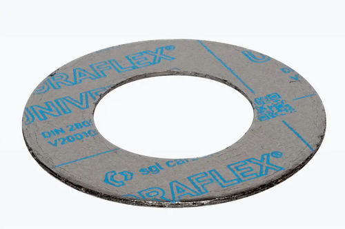 Vedação plana - 3862FD01 - IDT Industrie- und Dichtungstechnik - em grafite / em aço inoxidável / redonda