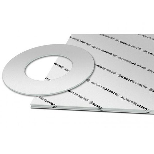 Papelão hidráulico em PTFE - KLINGER® TOP-CHEM 2006 - KLINGER