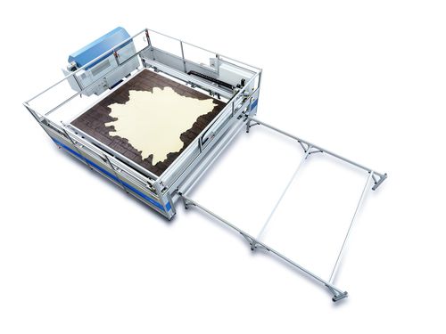 Máquina de corte para couro - cut expert ecojet - Expert Systemtechnik GmbH - com jato de água pura / de painéis / CNC