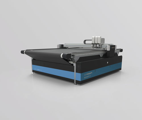 Máquina de corte com faca - cut expert ecocam 2 - Expert Systemtechnik GmbH - para borracha / para espuma / para PVC