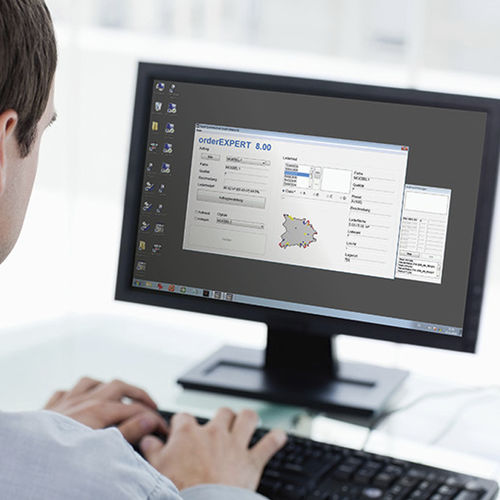 Software de gestão de encomendas - order expert - Expert Systemtechnik GmbH - de controle / de gestão da produção / de planejamento de produção