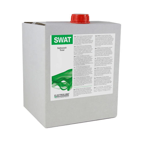 Detergente à base de água - SWAT - ELECTROLUBE - à base de solvente / de metais / para cobre