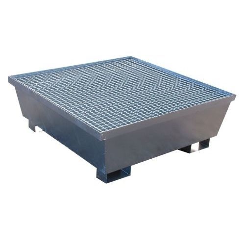 Bacia de contenção 4 tambores - 303-GR series  - Novodinámica S.L.U. - multiusos / metálica / galvanizada