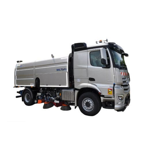 Varredeira com aspiração montada em carreta - VIAJET 9 - FAUN Umwelttechnik GmbH & Co. KG - hidráulica / para via pública / para ambiente externo