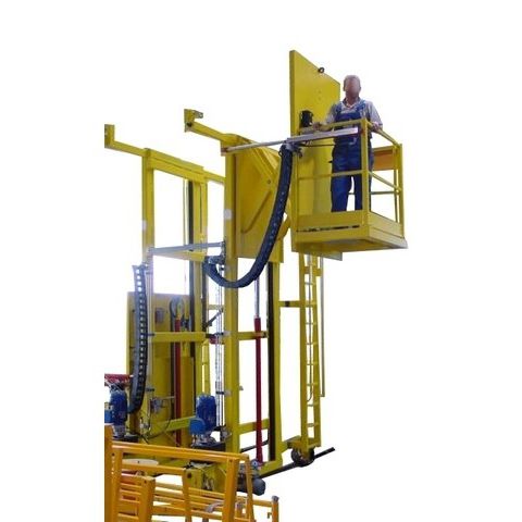 Plataforma de cremalheira monocoluna - 20.01080	  - Büter Hebetechnik GmbH