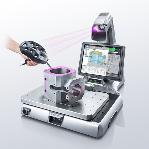 Máquina de medição tridimensional portátil - XM series - KEYENCE - manual / para peças grandes / para peças pequenas