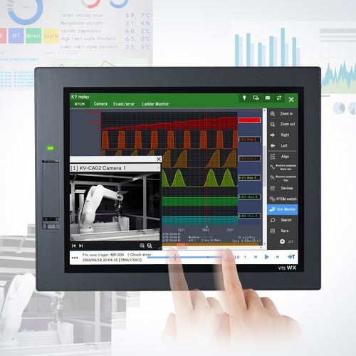 IHM com tela sensível ao toque - VT5 series - KEYENCE - embutida / embutida / XGA