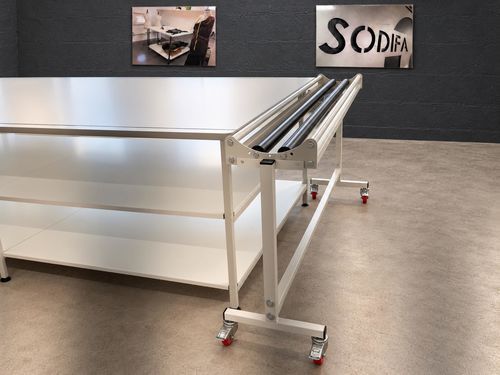 Berço desenrolador para tecidos - 528 BT - SODIFA ESCA
