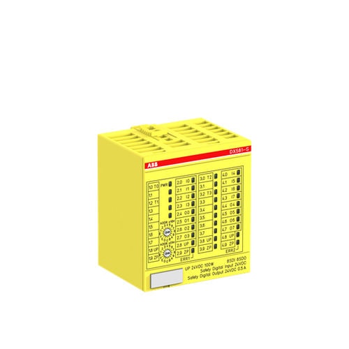 Módulo E/S digital - DX581-S, AI581-S - ABB Automation Products GmbH - analógico / ProfiNet / 8 entradas digitais