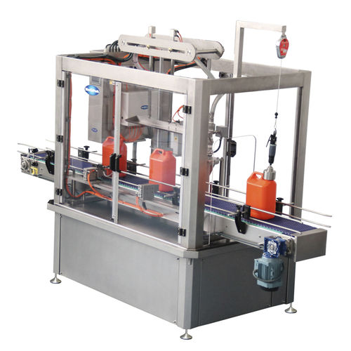 Envasadora automática - MCP 4000 - MARCOPACK - de garrafas / para diversos tipos de recipientes / de bombonas