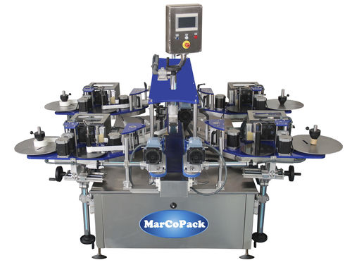Rotuladora automática - MCP 700T - MARCOPACK - para garrafas / de retorta / para aplicação lateral