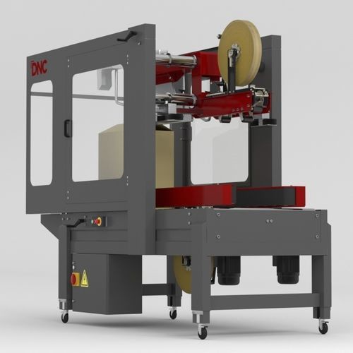 Máquina fechadora de caixas de duas abas - 35 series - DNC - cola quente hot-melt / automática / fita gomada