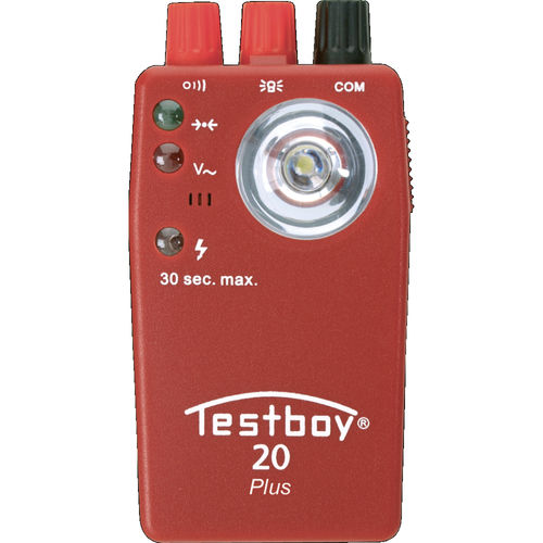 Testador de continuidade - TESTBOY 20 Plus - Testboy - para cabos / portátil / sem contato