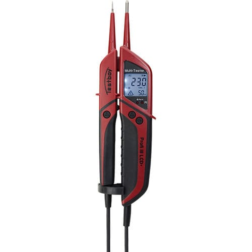 Testador de tensão - TESTBOY PROFI III LCD - Testboy - para veículo elétrico / para painel solar fotovoltaico / de mão