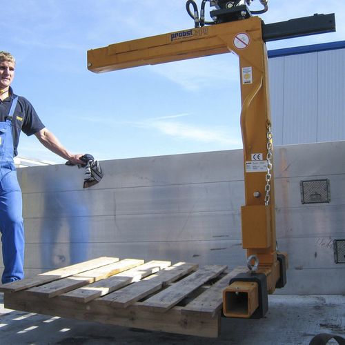 Garfo ajustável - PGH-K series - Probst GmbH - para empilhadeira / para guindaste / para materiais de construção